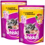 WHISKAS для котят с индейкой и морковью с молоком (0,35 + 0,35 кг)