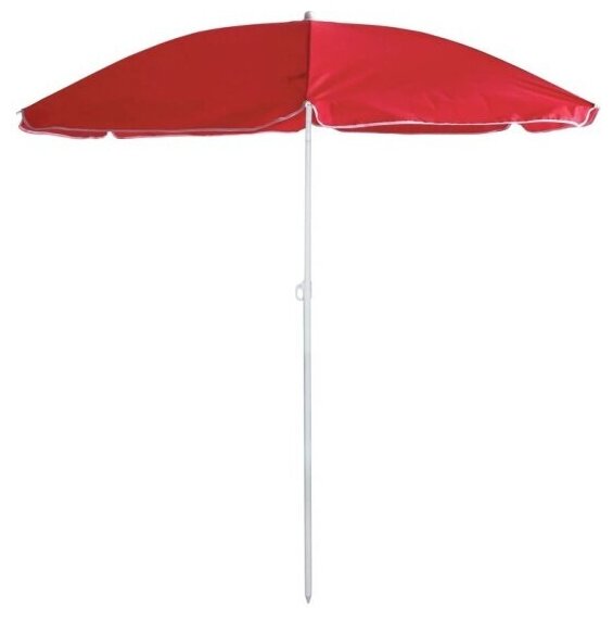 Зонт пляжный Ecos BU-69 диаметр 165 см, складная штанга 190 см, с наклоном (без подставки) (штанга 22 мм)