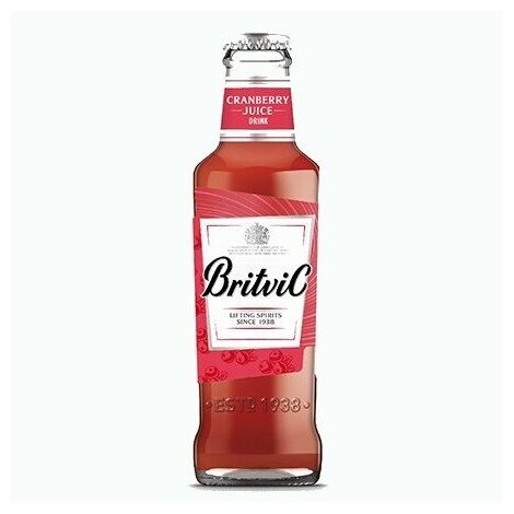 Напиток BRITVIC "Cranberry Juice" (Клюквенный) 200мл, 1шт