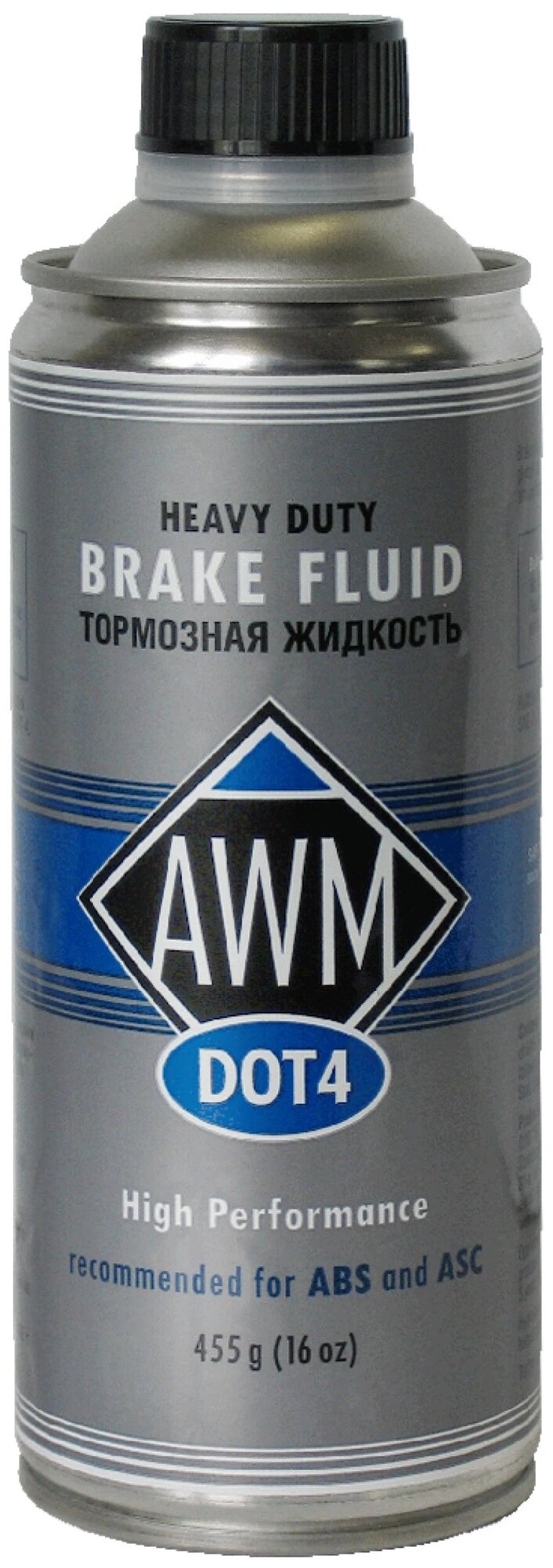 Тормозная жидкость AWM DOT-4 455гр 24 AWM 430109001