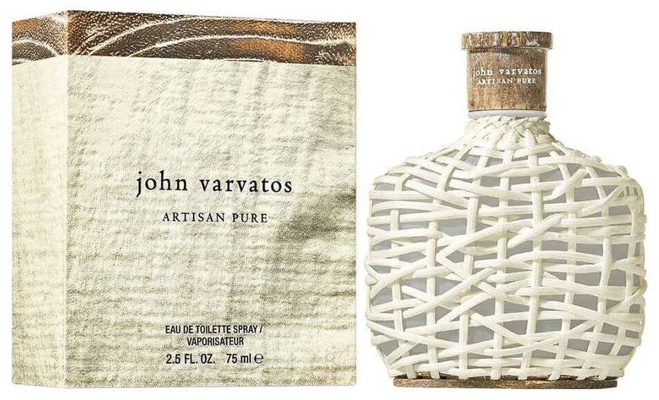 John Varvatos, Artisan Pure, 75 мл, туалетная вода мужская