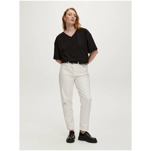 фото Футболка с v-образным вырезом, черный (l) 4forms