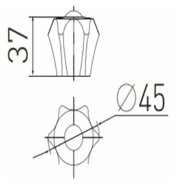 Заказ Маховик пластмассовый №2 VIRPlast (Франция) арт 30981216