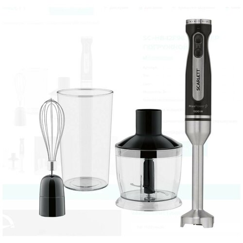 Погружной блендер SCARLETT SC-HB42F96 черный 799900₽