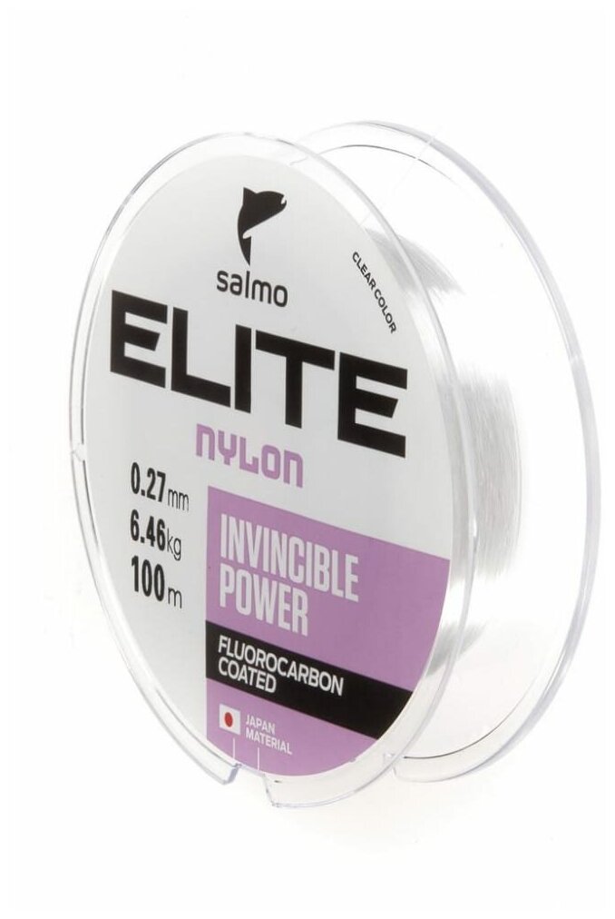 Леска монофильная Salmo Elite "Fluoro Coated Nylon" 100/027