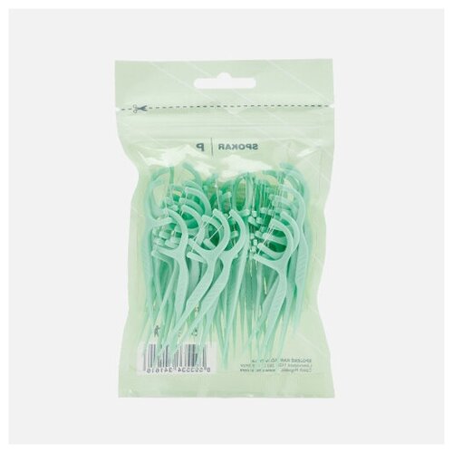 Набор зубочисток с зубной нитью Spokar Dental floss flex picks (50 шт)