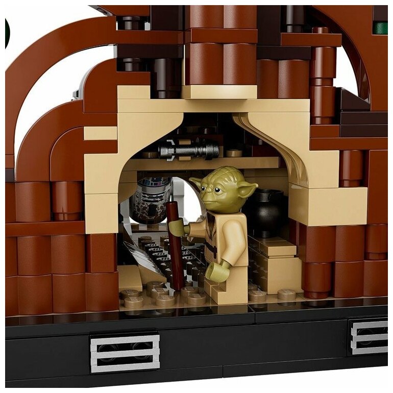 Конструктор LEGO Star Wars "Диорама Обучение джедаев на Дагобе" 75330 - фото №5