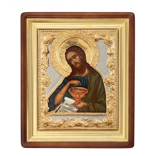 икона нательная перламутровая иоанн креститель Икона живоп. в киоте 18х24 Иоанн Креститель #60348