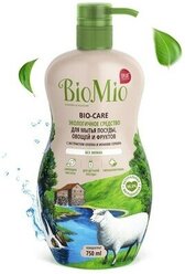 Экологичные средства для мытья посуды без запаха BioMio 750 мл 2шт