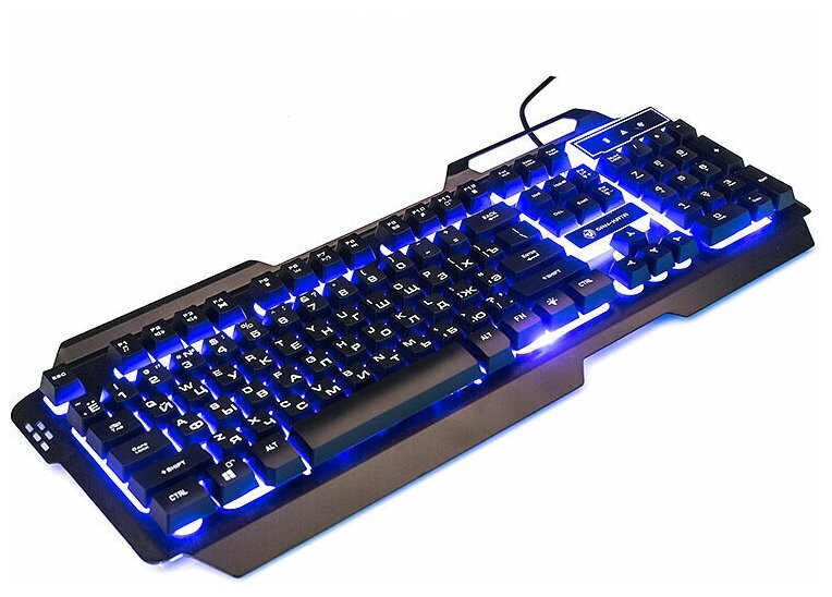 Клавиатура с подсветкой игровая Dialog KGK-25U Gan-Kata (черная)