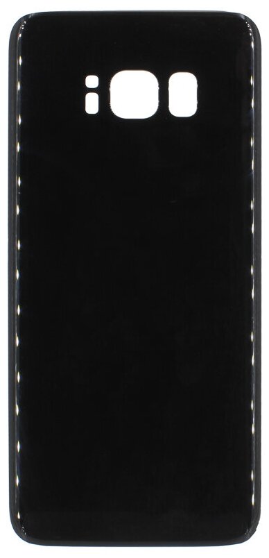 Задняя крышка для Samsung G950F Galaxy S8 (черная) (premium)
