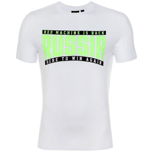 фото Футболка красная машина, размер xxl, белый