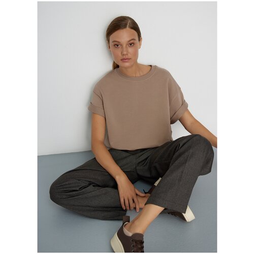 фото Футболка мужского кроя niceone [капучино, m]