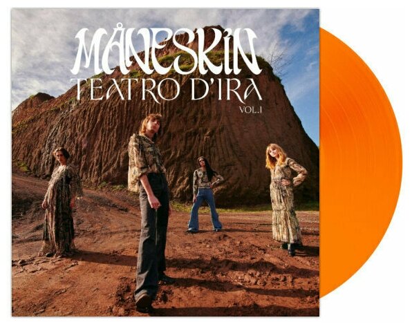 Виниловая пластинка Maneskin. Teatro D'Ira - Vol.I (LP, Orange Transparent Vinyl)