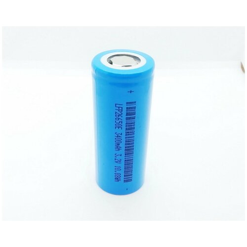 4 шт. LiFePO4 3.2V, DLG LFP26650E-340, 3400 мАч (аккумулятор литий-железо-фосфатный, 26650)