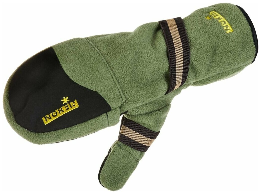 Перчатки и рукавицы NORFIN Nord, XL, демисезон, зеленый/черный