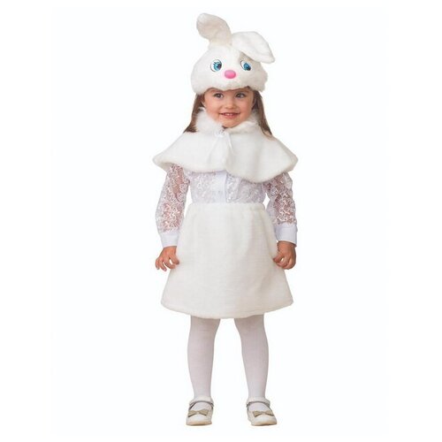 Батик Карнавальный костюм Зайка, рост 110 см 105-110-56 костюм серого зайца 5252 110 см