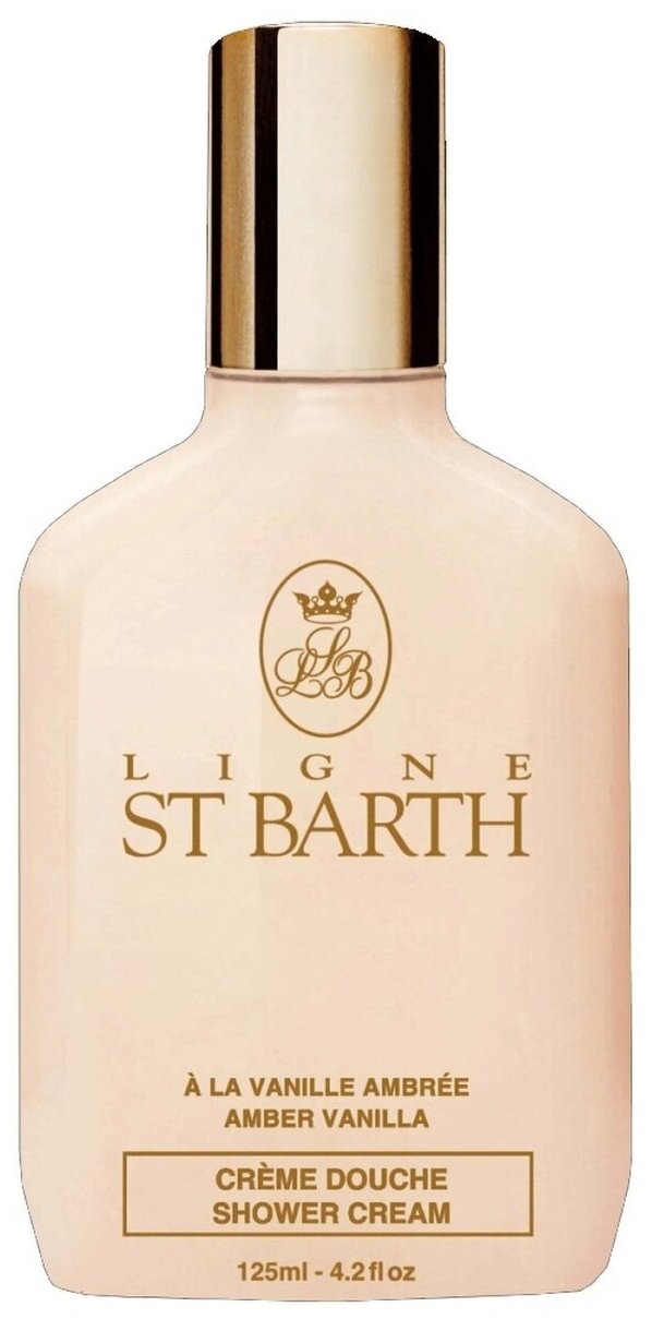 Крем для душа с экстрактом Янтарной Ванили Ligne St Barth Amber Vanilla Shower Cream 125 мл