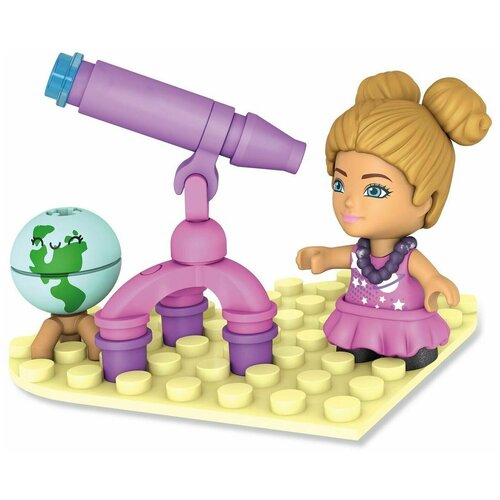 Кукла Mattel Mega Construx Barbie Профессии Астроном, GWR21_GWR22