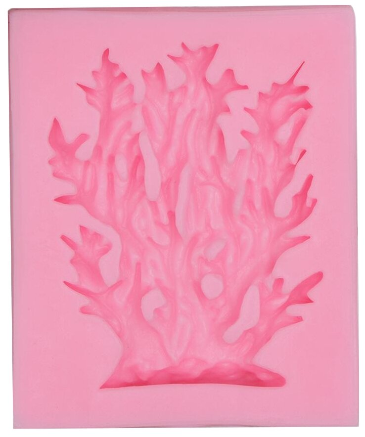 Сима-ленд Молд кондитерский Коралл 5545518, розовый - фотография № 1