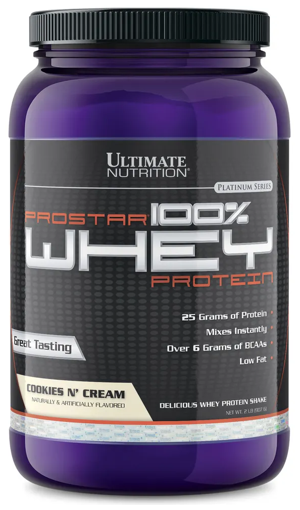 Ultimate Nutrition Prostar Whey (910 гр) (печенье-крем)