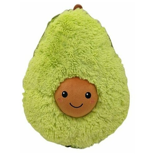 Плюшевая игрушка авокадо (темно - зеленое) 40 см