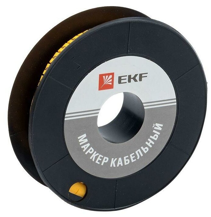 Маркер каб. 1.5кв. мм «2» (к-1000ед) (ЕС-0) EKF plc-KM-1.5-2