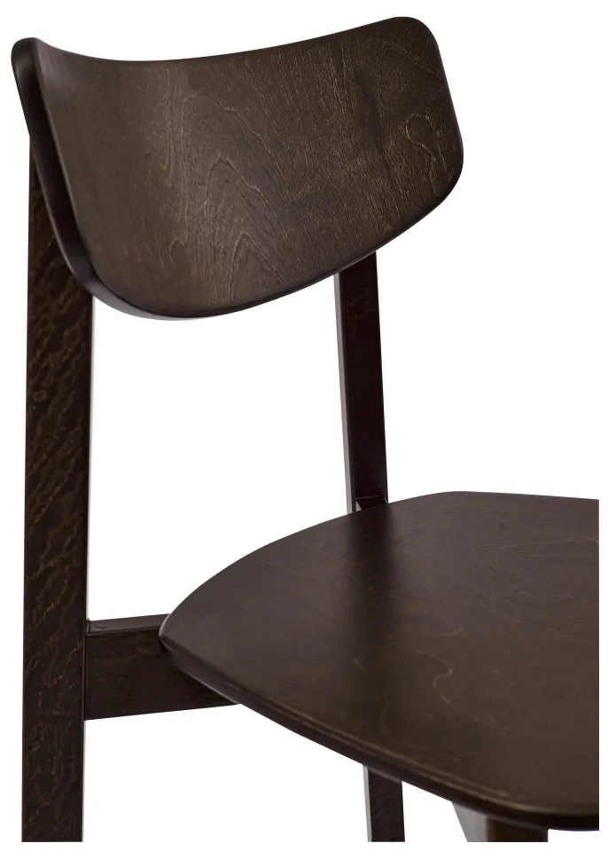Комплект стульев Вега деревянный для кухни 2 шт. - Орех морилка/Орех морилка - фотография № 2
