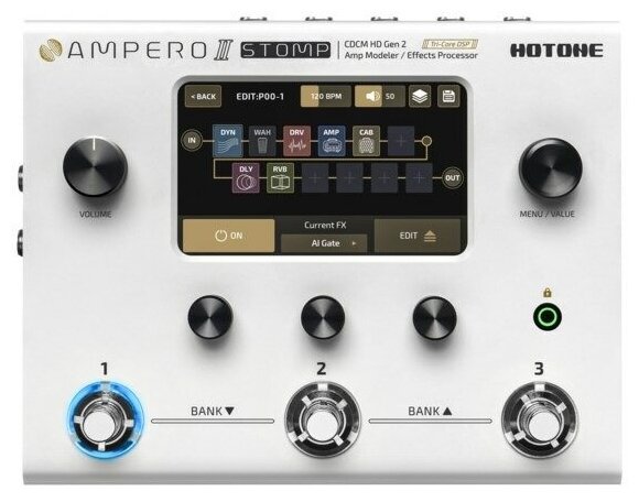 Гитарный процессор Hotone Ampero II Stomp