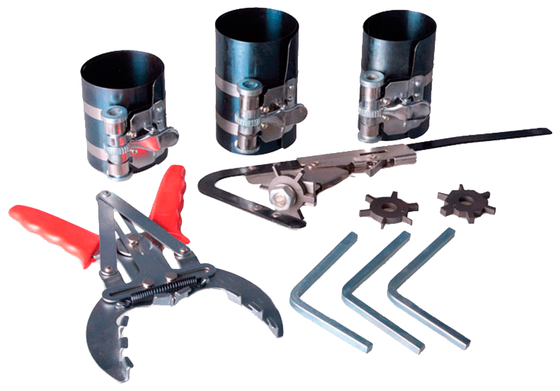 Набор инструмента для замены поршневых колец Car-Tool CT-H018