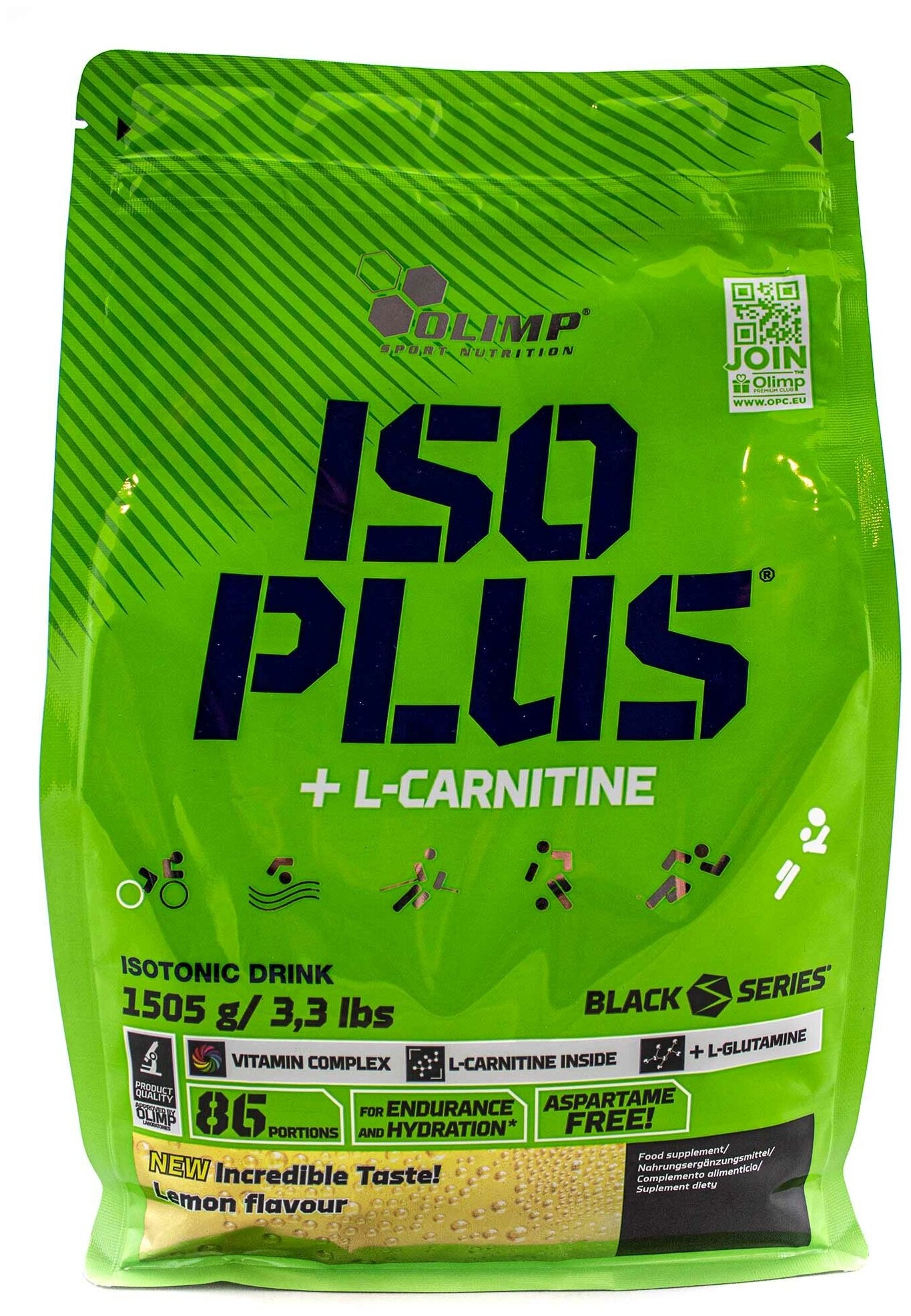 Olimp Sport Nutrition Iso Plus 1505 гр (Olimp) Лимон