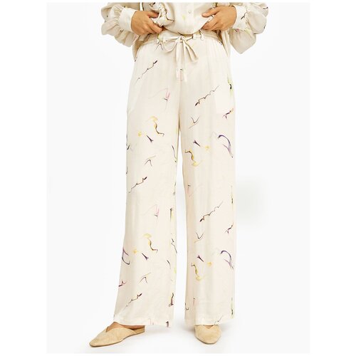 Брюки свободного кроя с поясом на резинке Isabelle Blanche RU 46 / EU 40 / M