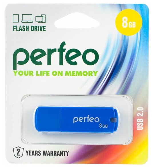 PERFEO 72561 Флэш USB 8Gb Perfeo C05 Blue