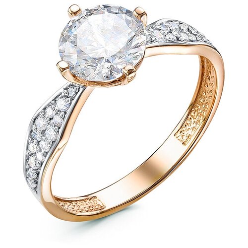 фото Ювелирное кольцо из красного золота арт. к-4305-2,12(16) юд декун