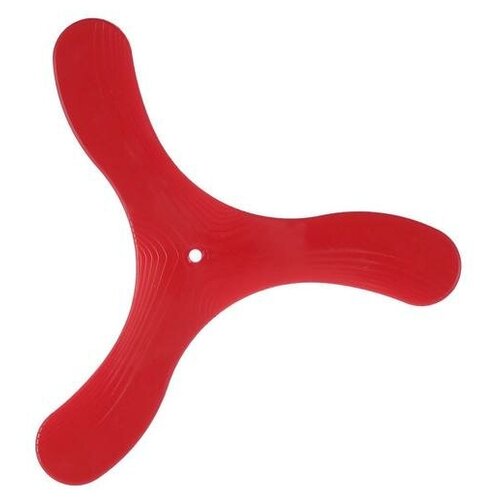 Бумеранг трехлопастной пластиковый d-23см микс 478₽