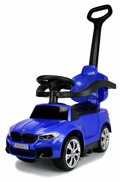 Детский толокар BMW M5 (A999MP-H) синий (RiverToys)