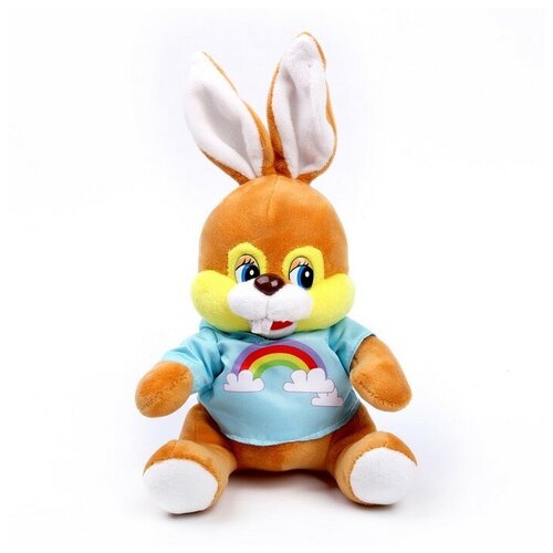 Мягкая игрушка КНР Кролик в футболке 16 см (7619118)