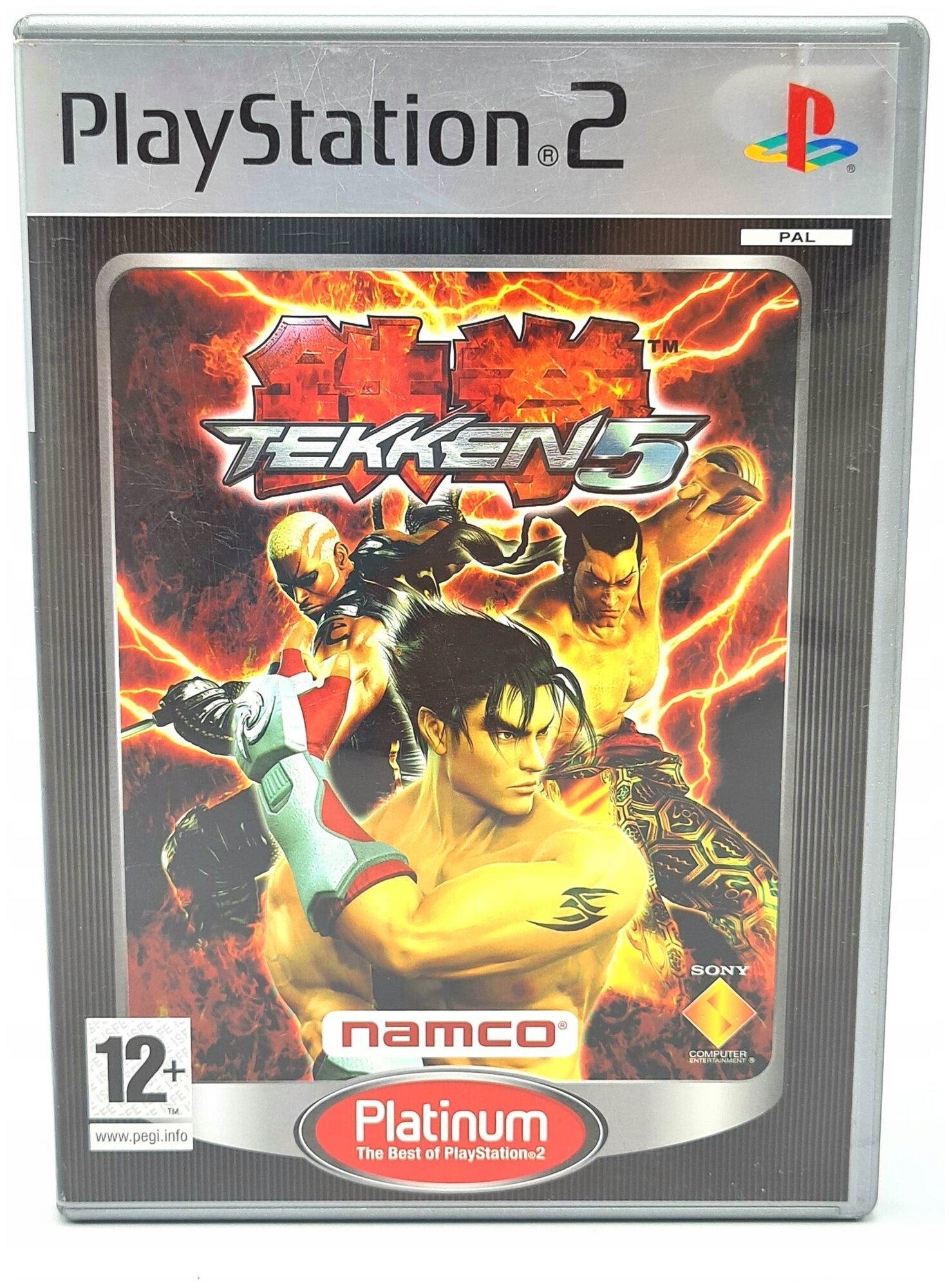 Игра Tekken 5 Platinum для PlayStation 2