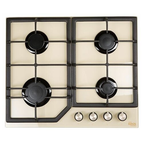 Газовая варочная панель Oasis P-GI F бежевый 3459000₽