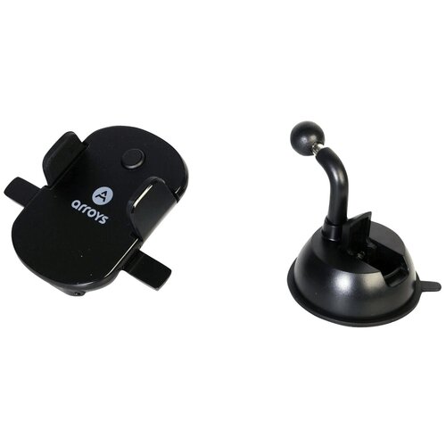 Держатель телефона на присоске и автоматическом зажимом Arroys Dash-MT1