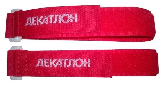 Набор для лыж Decathlon 8384818, красный, 2 шт.