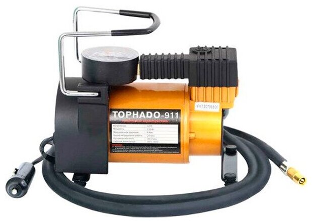 Автомобильный компрессор AZARD TORNADO-911 [kom00005] - фото №3