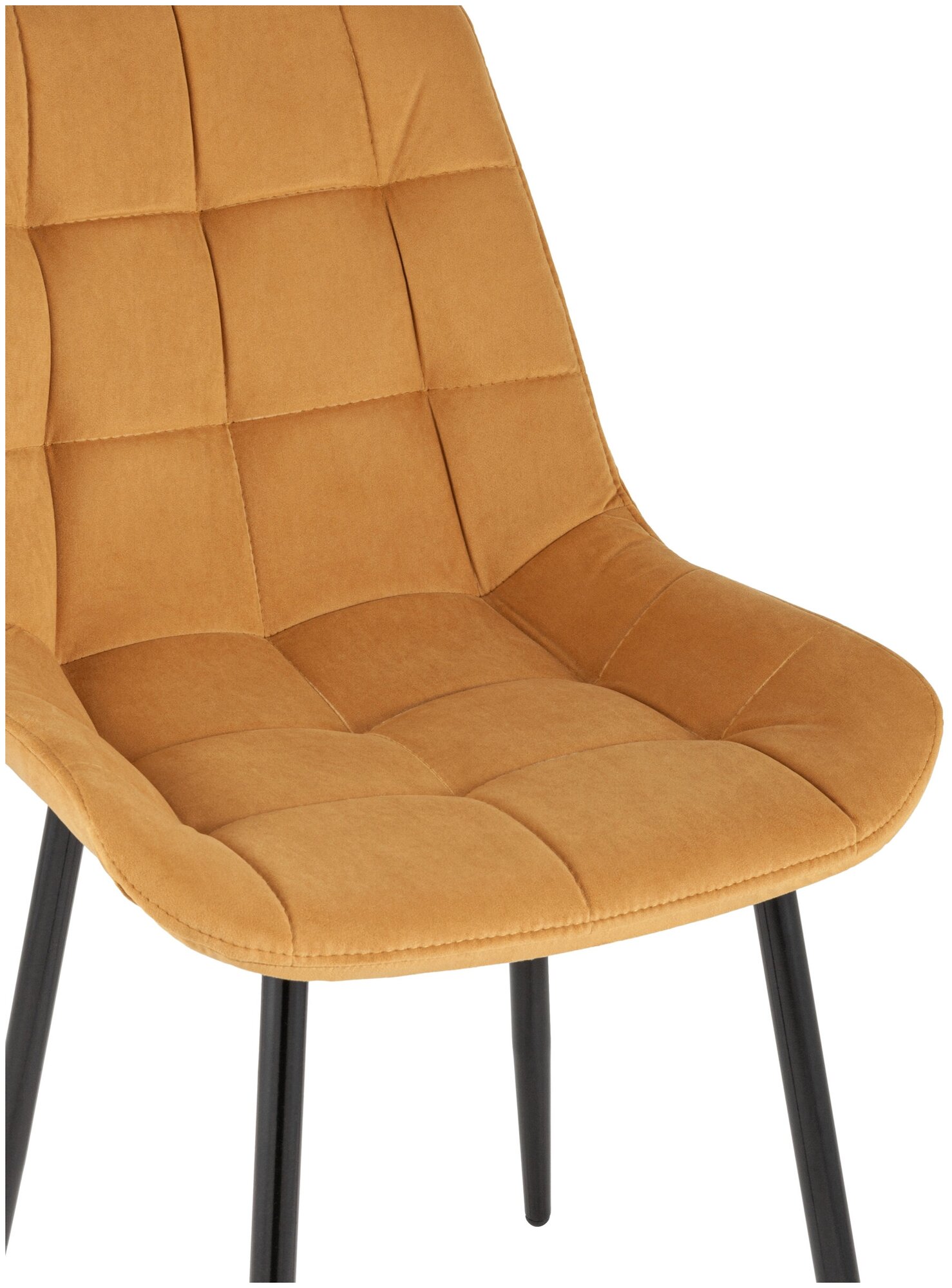 Комплект стульев для кухни 2 шт Флекс оранжевый - фотография № 6