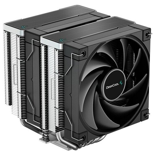 Кулер DeepCool AK620 (8шт/кор, TDP 260W, PWM, DUAL Fan 120mm, 6 тепл. трубок, черный) RET