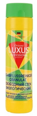 Очиститель сливных труб Luxus Professional свободный сток, биологический, гранулы 500 г