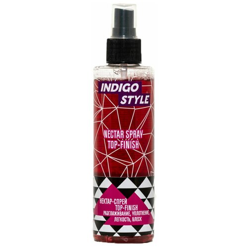 Indigo Style Нектар-спрей для ламинирования. разглаживания. уплотнения тонких и непослушных волос. флюид Top Finish 200 мл