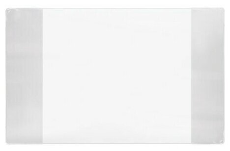 Обложка ПВХ для тетрадей и дневников, плотная, 100 мкм, 210х350 мм, прозрачная, пифагор, 227479