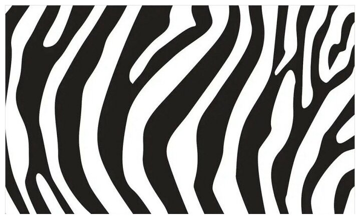 Придверный коврик в прихожую JoyArty "Расцветка зебры" для обуви, на резиновой основе, 75x45 см - фотография № 7