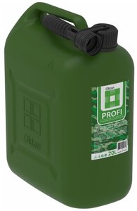 KGA1-01-09 Канистра ГСМ PROFI, пластиковая, темно-зеленая, 20 л, Oktan