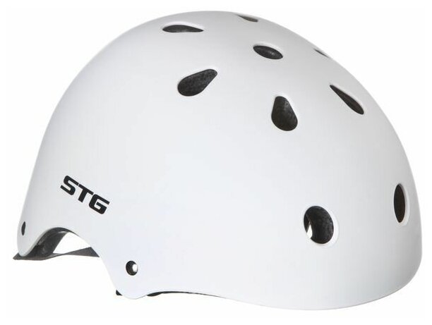 Шлем STG , модель MTV12, размер XS(48-52)cm белый, с фикс застежкой.